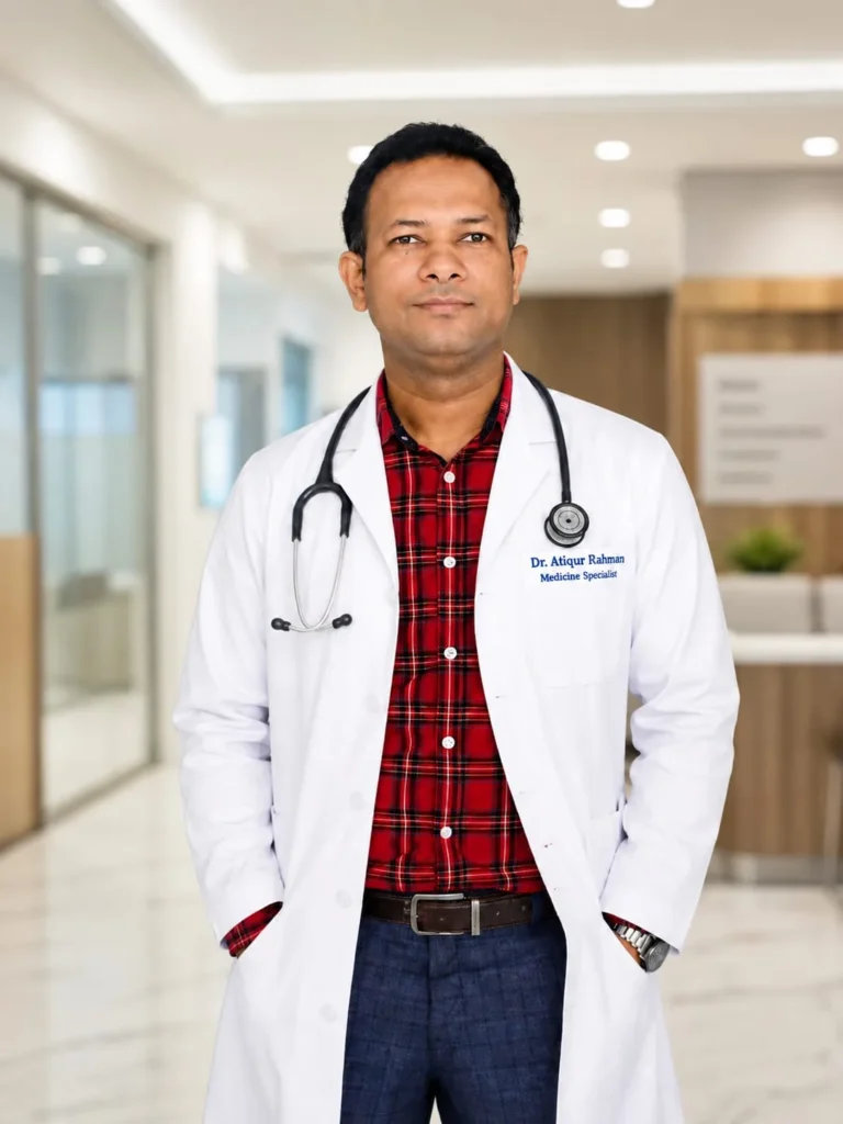 Dr. Atiqur Rahman, Medicine specialist at Mediscan Kishoreganj